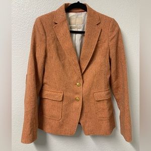 Women's Orange Blazer